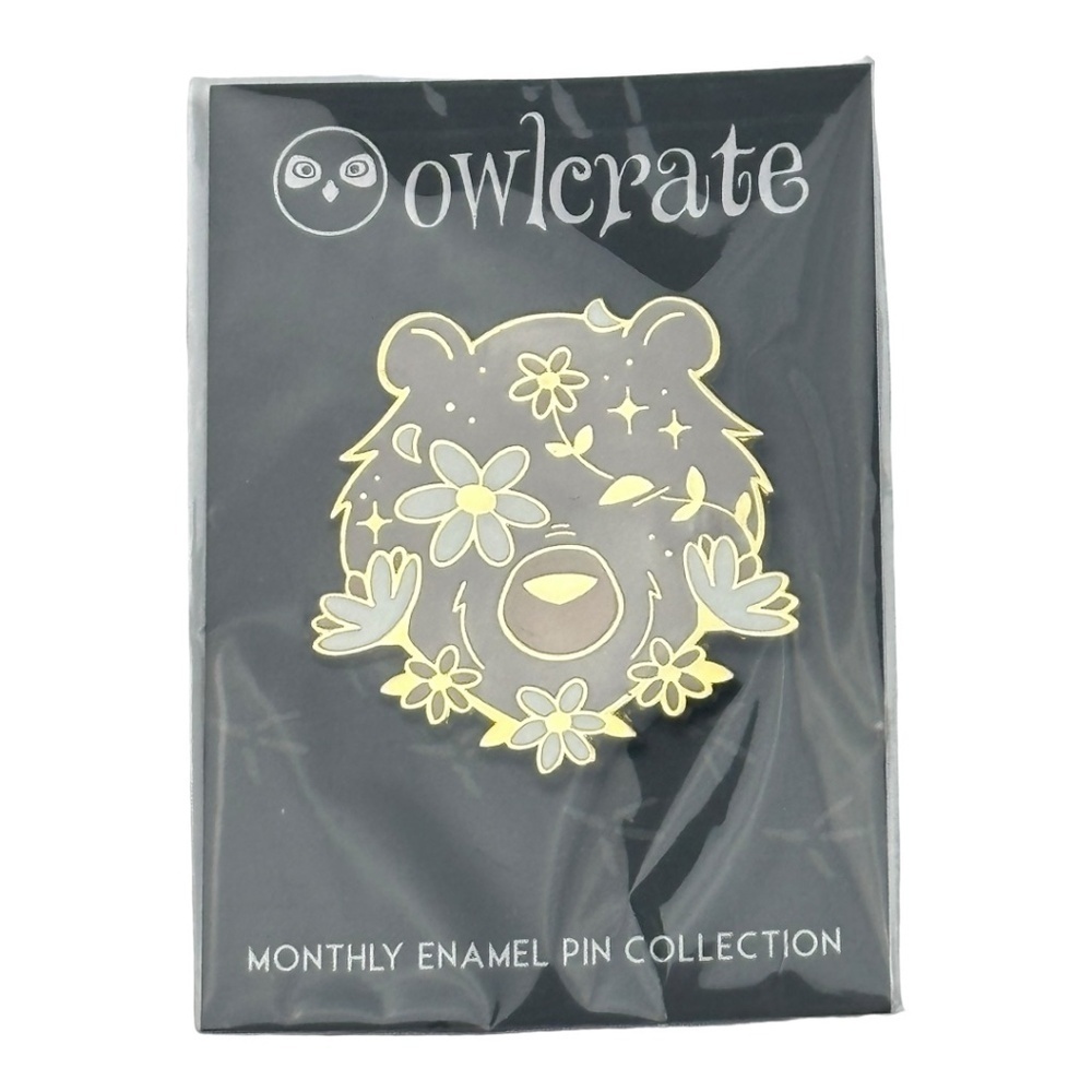 OwlCrate Growing Wild Monthly Enamel Pin November 2020